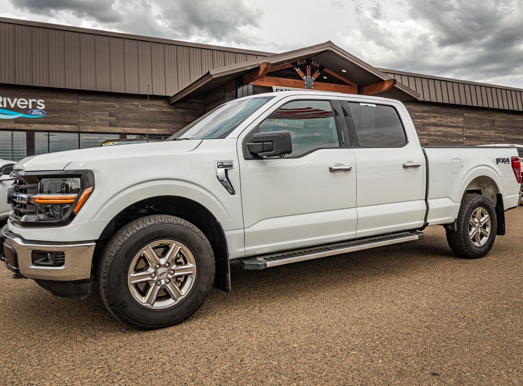 Oxford White 2024 Ford F-150 Pickup Truck Four-Wheel Drive Automatic