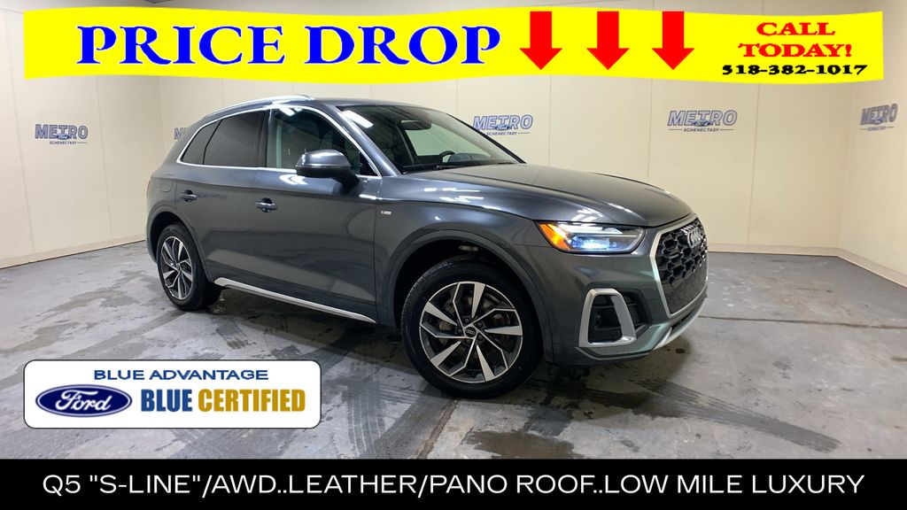 Daytona Gray Pearl 2022 Audi Q5 quattro Premium Plus S Line 45 TFSI SUV / Crossover All-Wheel Drive 7-Speed Automatic