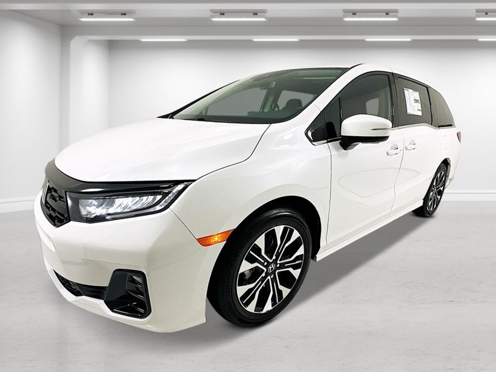 Platinum White Pearl 2026 Honda Odyssey Minivan Front-Wheel Drive Automatic