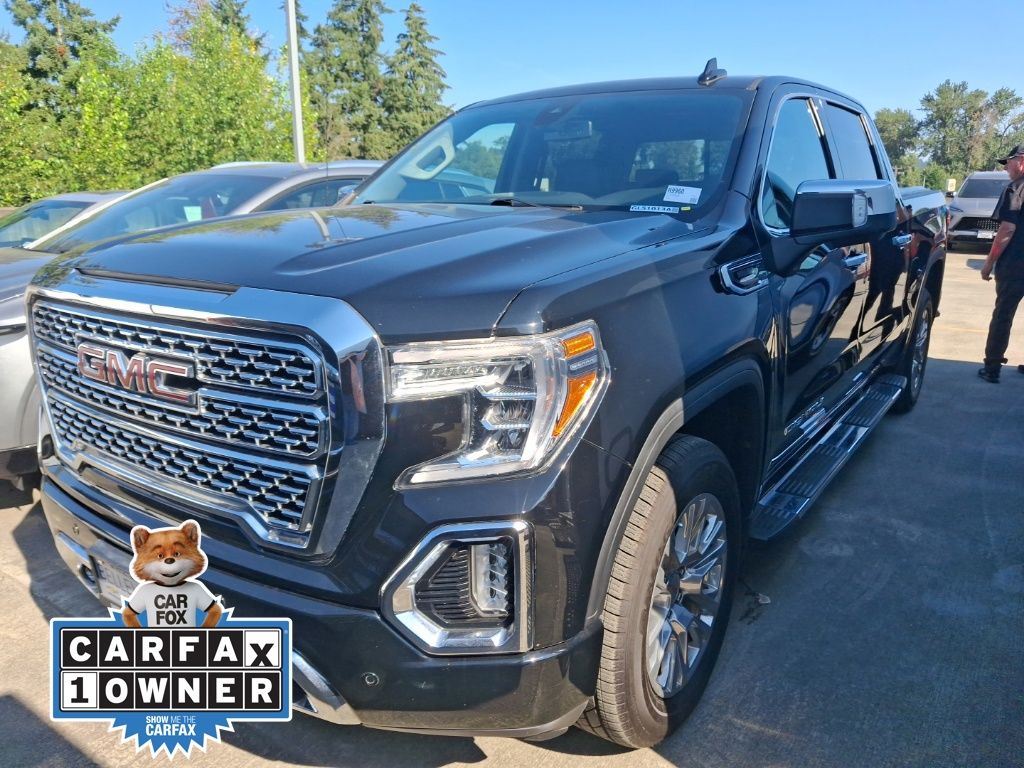 Onyx Black 2021 GMC Sierra 1500 Pickup Truck Four-Wheel Drive Automatic