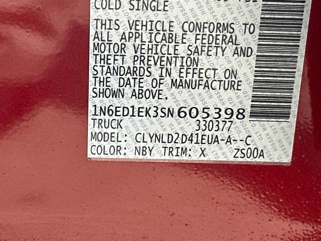 Used 2025 Nissan Frontier Truck
