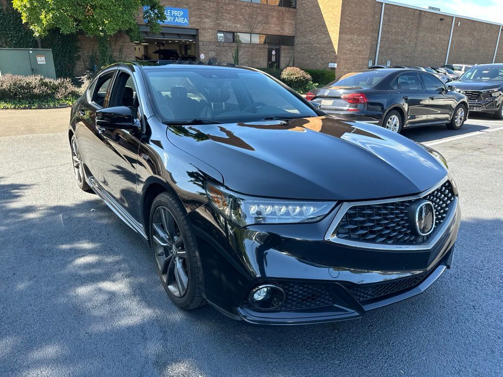 Used 2020 Black Acura 3.5L A-Spec Pkg image 4