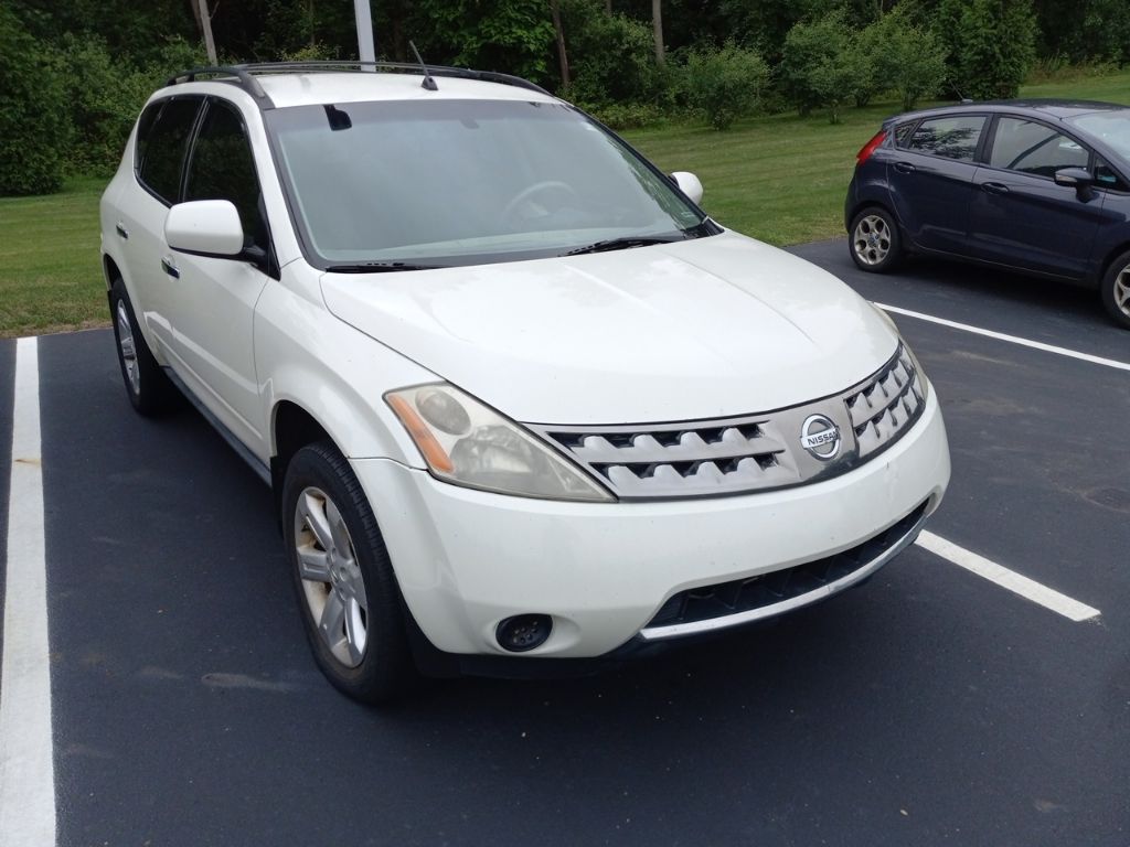 Glacier Pearl 2007 Nissan Murano SUV / Crossover Front-Wheel Drive Continuously Variable Transmission