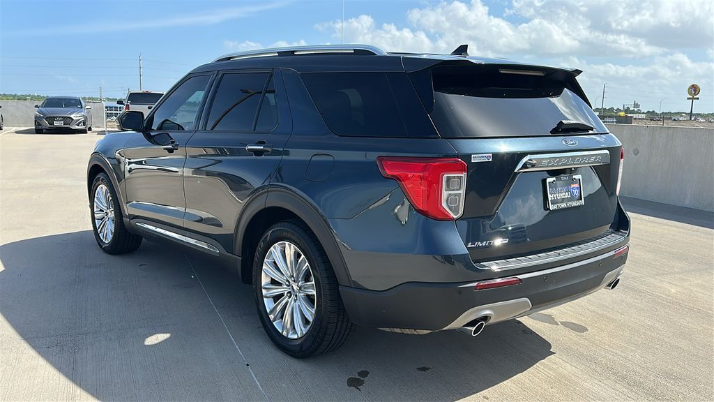 2022 Ford Explorer Limited Blue at DeMontrond Auto Country