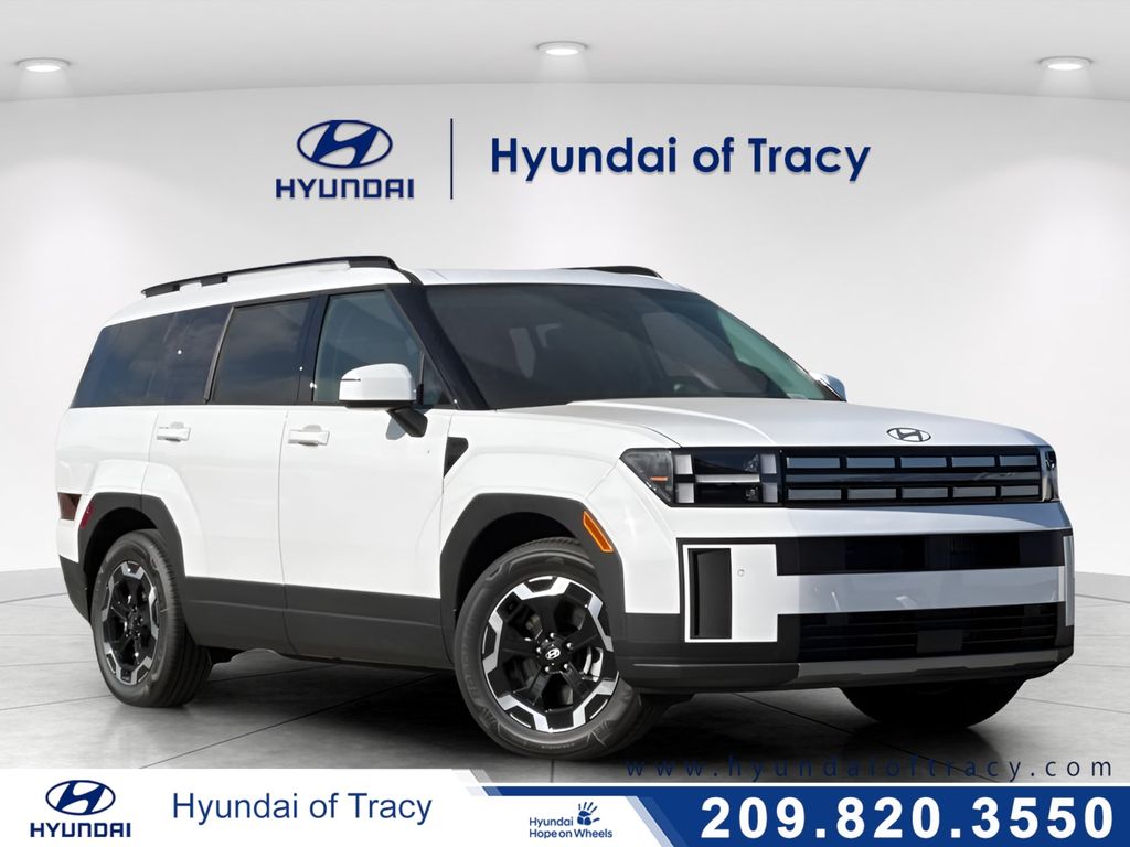 Serenity White 2026 Hyundai Santa Fe SUV / Crossover Front-Wheel Drive 8-Speed Automatic