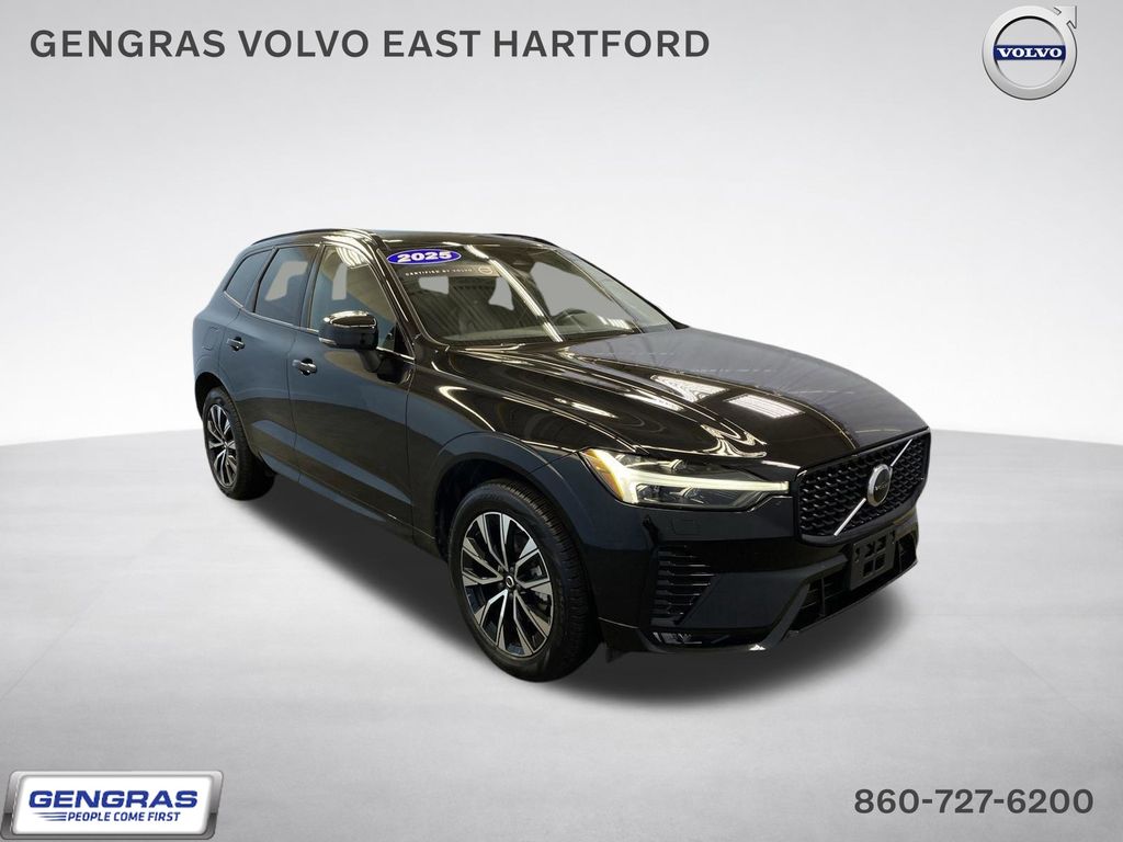 Onyx Black Metallic 2025 Volvo XC60 B5 Core Dark Theme AWD SUV / Crossover All-Wheel Drive Automatic