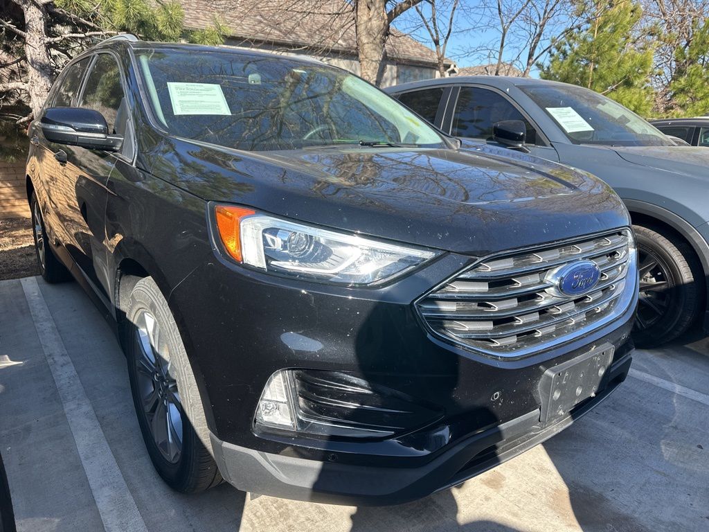 Used 2020 Black Ford Titanium image 2