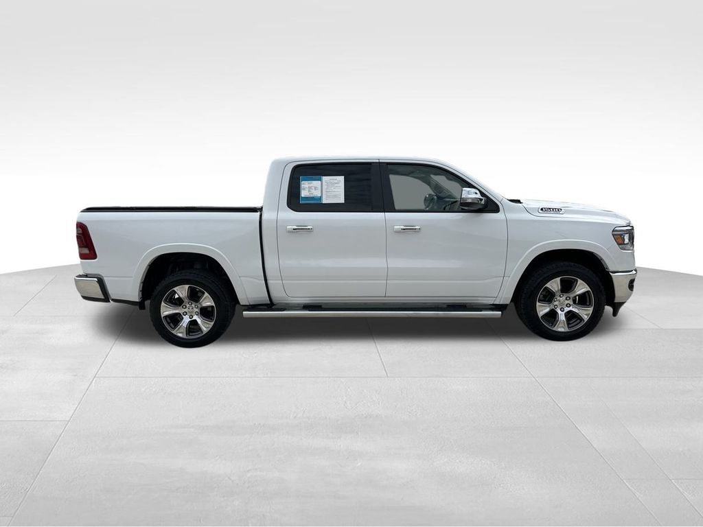 2021 Bright White Clearcoat Ram 1500 Laramie 4X4 Truck