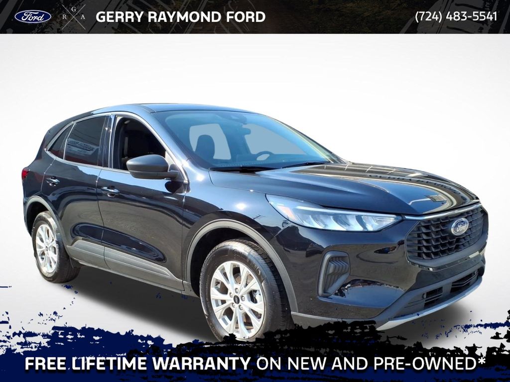 Black Metallic 2023 Ford Escape SUV / Crossover All-Wheel Drive 8-Speed Automatic