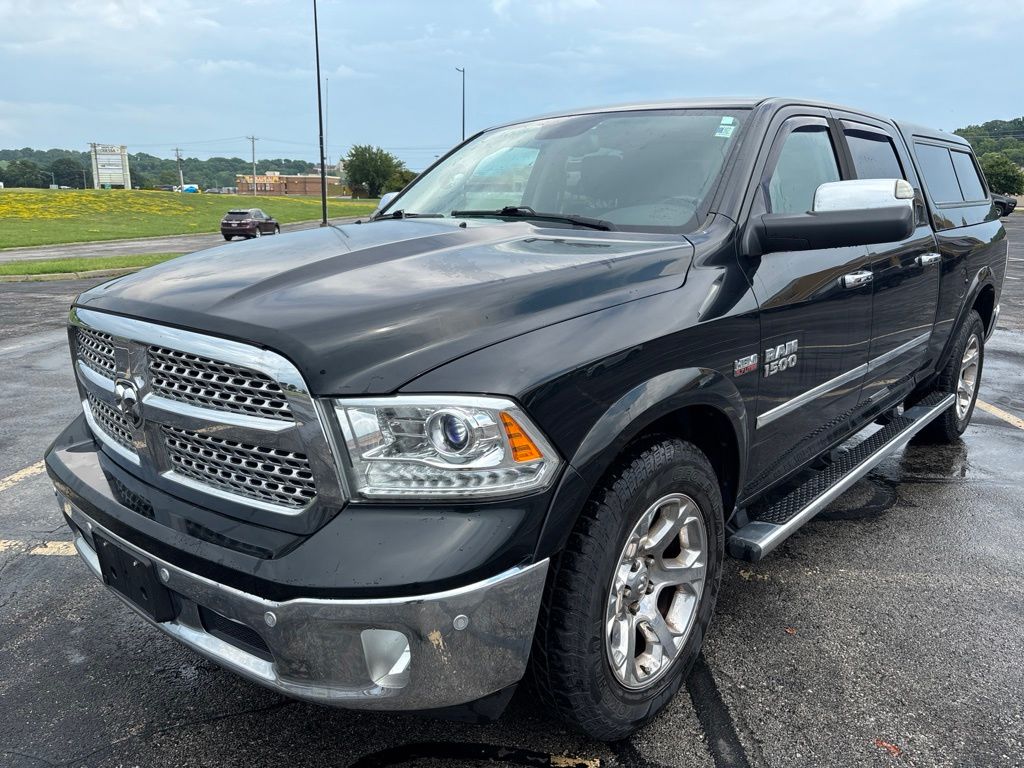 Black Forest Green Pearlcoat 2017 RAM 1500 Pickup Truck Four-Wheel Drive 8-Speed Automatic