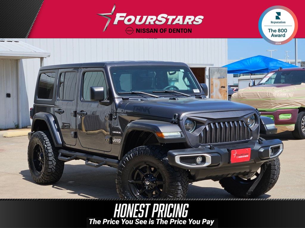 Gray (Granite Crystal Metallic Clearcoat) 2023 Jeep Wrangler SUV / Crossover Four-Wheel Drive 8-Speed Automatic