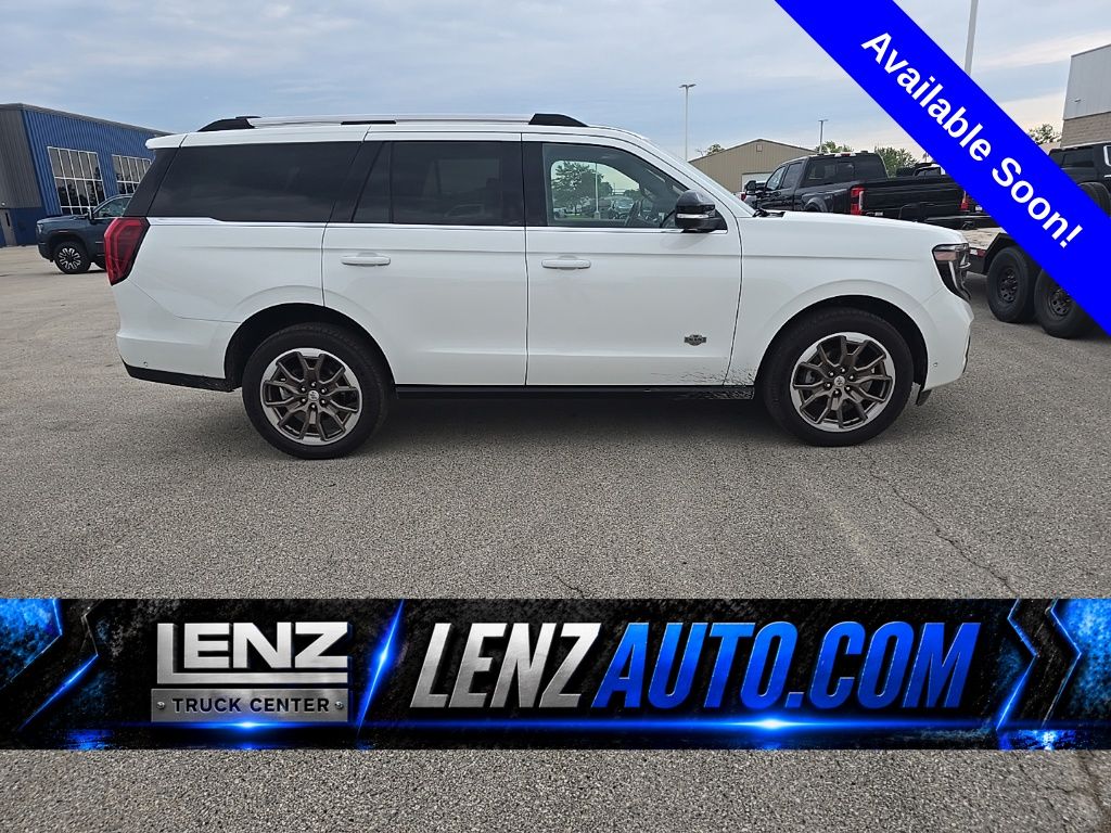 Star White Metallic Tri-Coat 2025 Ford Expedition SUV / Crossover Four-Wheel Drive Automatic