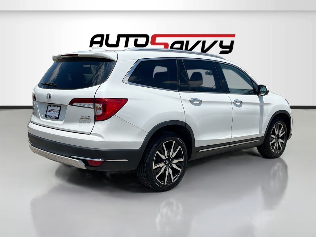2021 Honda Pilot Elite White at Emmons Autoplex