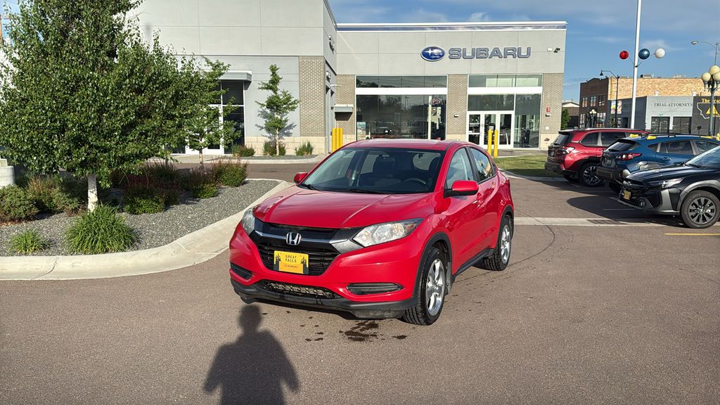 Milano Red 2016 Honda HR-V LX AWD SUV / Crossover All-Wheel Drive Continuously Variable Transmission