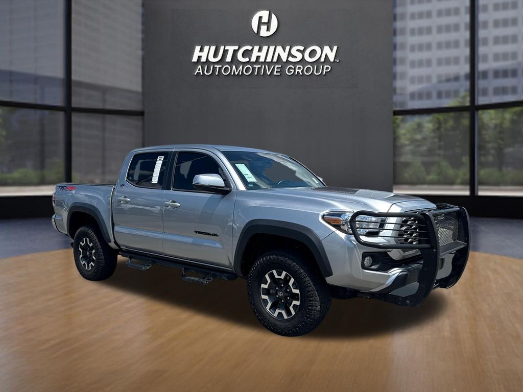 Celestial Silver Metallic 2023 Toyota Tacoma TRD Off Road Double Cab 4WD Pickup Truck Four-Wheel Drive 6-Speed Automatic