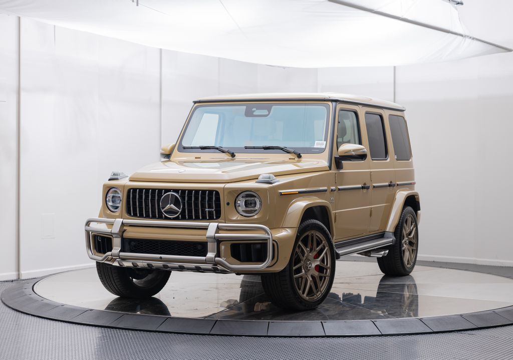 MANUFAKTUR Desert Sand 2025 Mercedes-Benz G-Class SUV / Crossover All-Wheel Drive 9-Speed Automatic