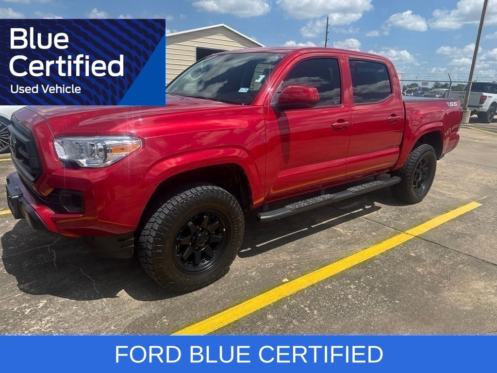 Barcelona Red Metallic 2023 Toyota Tacoma Pickup Truck Four-Wheel Drive 6-Speed Automatic