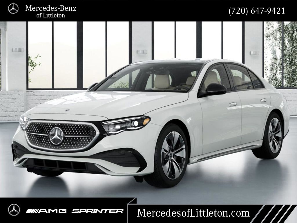 Polar White 2026 Mercedes-Benz E-Class E 350 4MATIC Sedan All-Wheel Drive 9-Speed Automatic