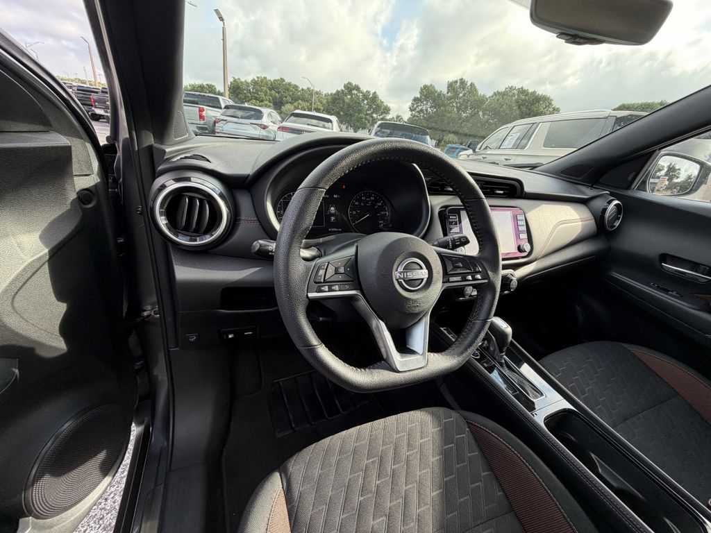 used 2024 Nissan Kicks car, priced at $18,995