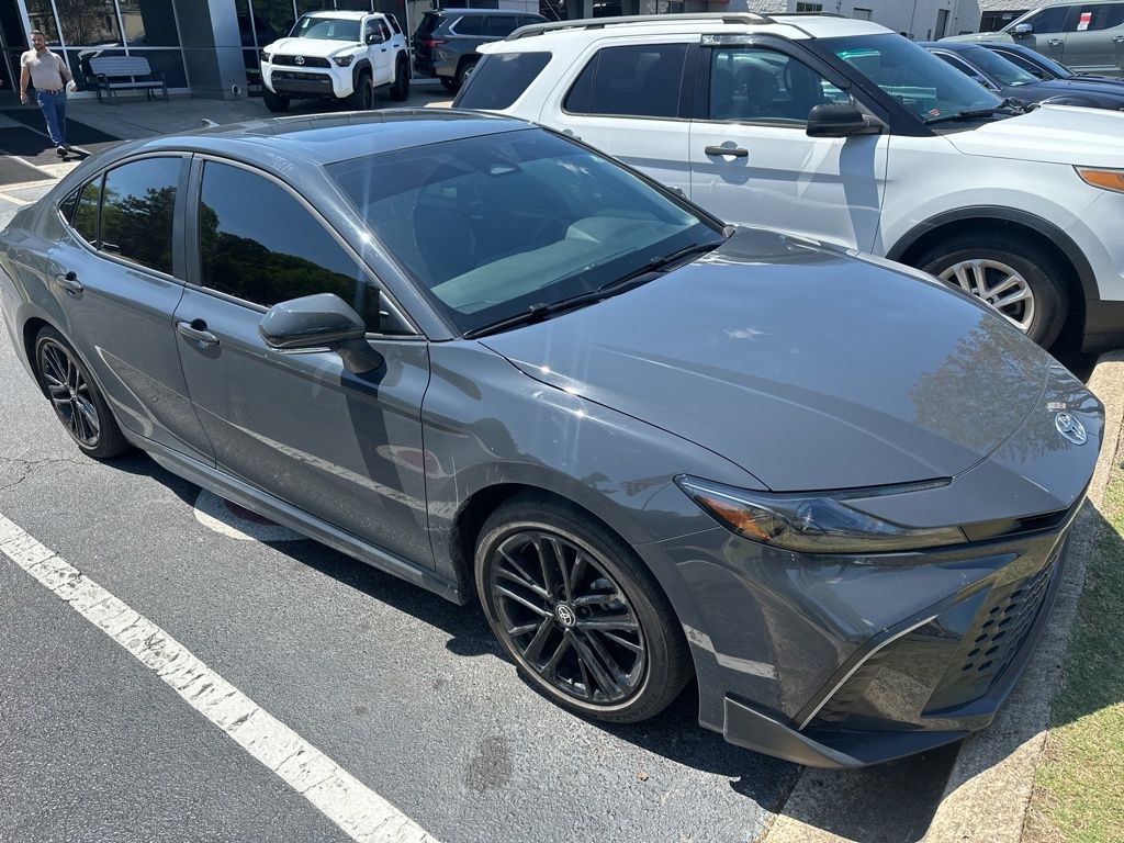 Underground 2025 Toyota Camry SE FWD Sedan Front-Wheel Drive Continuously Variable Transmission