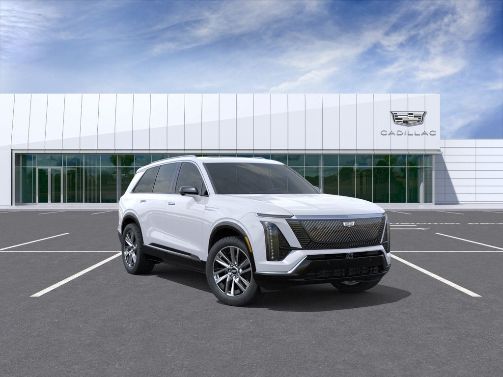 White 2027 Cadillac VISTIQ SUV / Crossover All-Wheel Drive 1-Speed Automatic