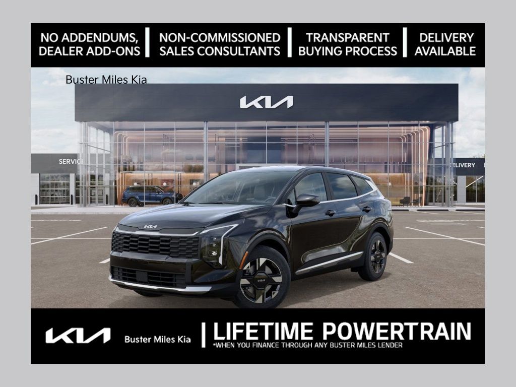 Ebony Black 2026 Kia Sportage SUV / Crossover Front-Wheel Drive 8-Speed Automatic