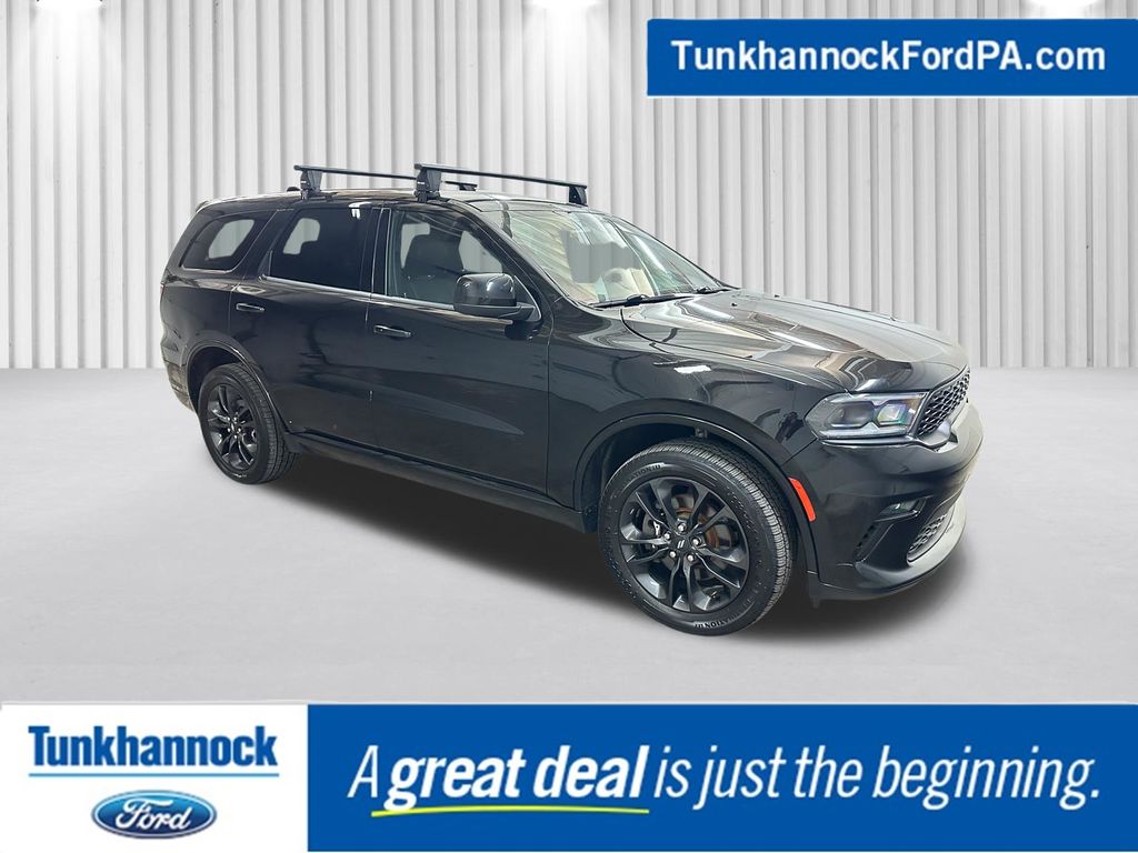 DB Black Crystal Clearcoat 2021 Dodge Durango SUV / Crossover All-Wheel Drive 8-Speed Automatic