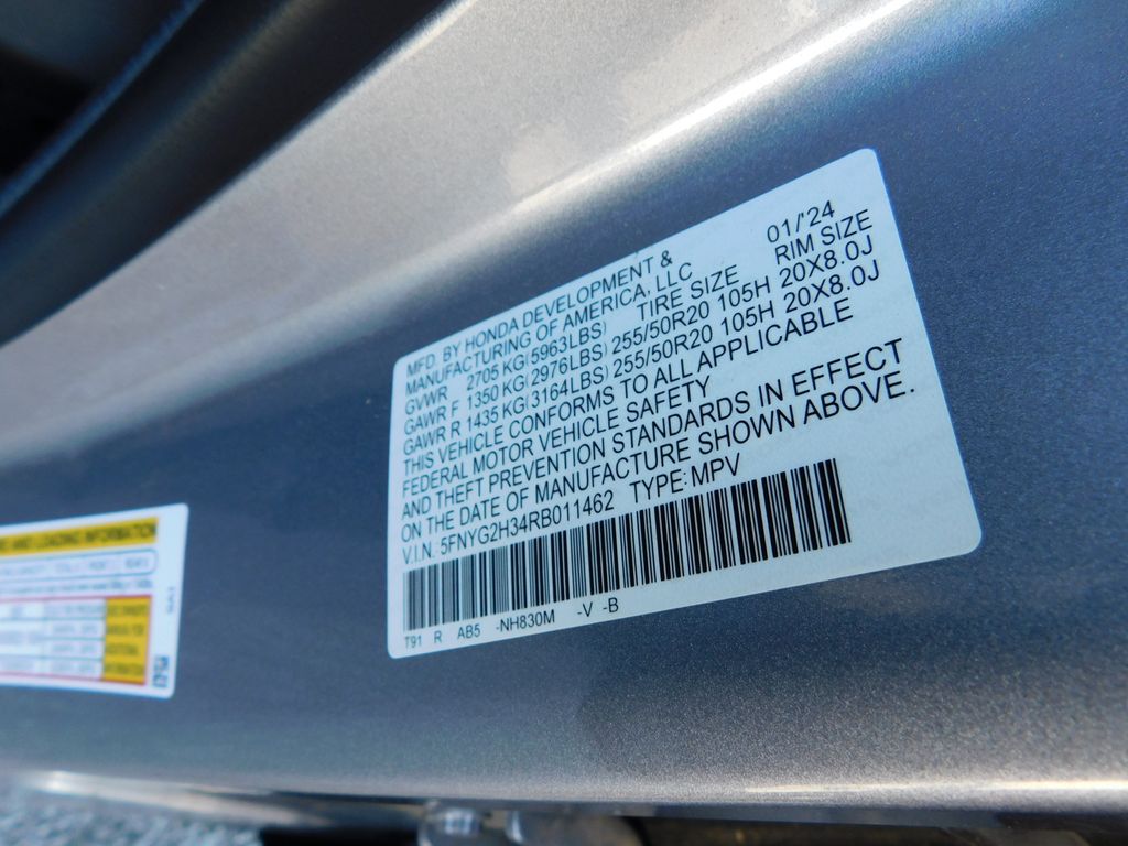 2024 Honda Pilot Sport 8