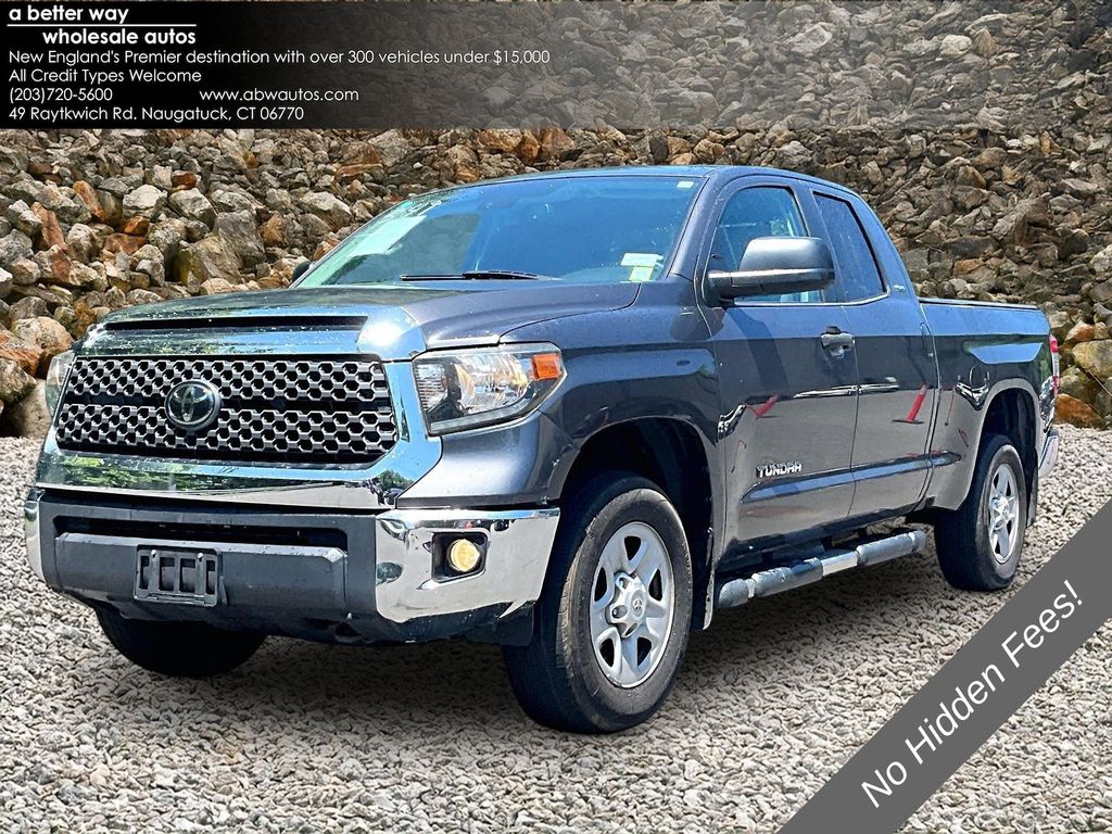 Magnetic Gray Metallic 2018 Toyota Tundra Pickup Truck Four-Wheel Drive 6-Speed Automatic Overdrive