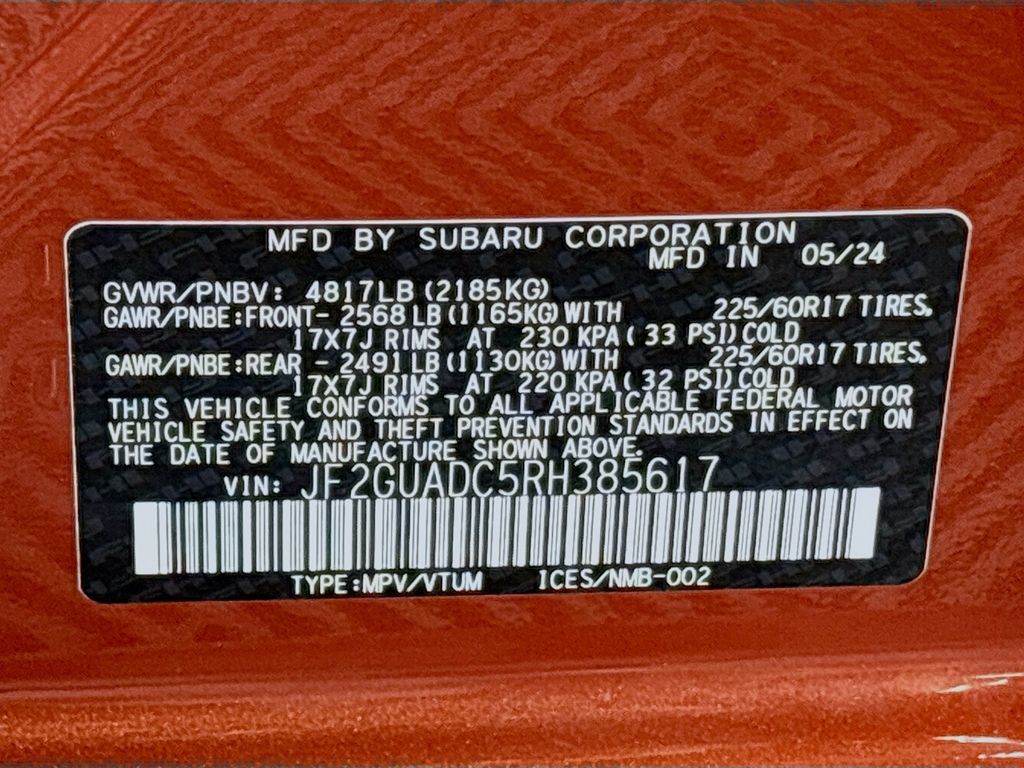 2024 Subaru Crosstrek Premium