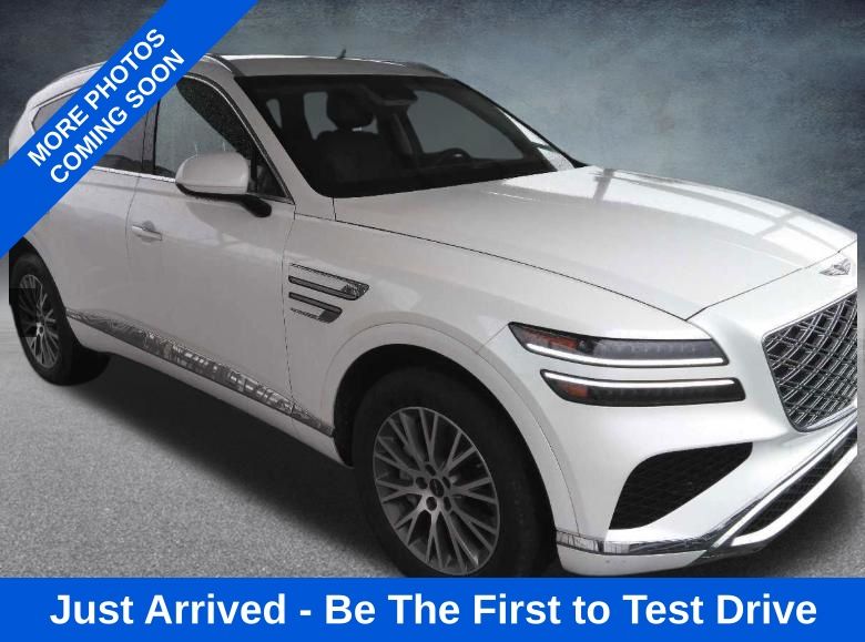 White 2025 Genesis GV80 2.5T Standard AWD SUV / Crossover All-Wheel Drive 8-Speed Automatic