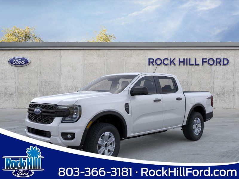 Oxford White 2025 Ford Ranger Pickup Truck Four-Wheel Drive Automatic