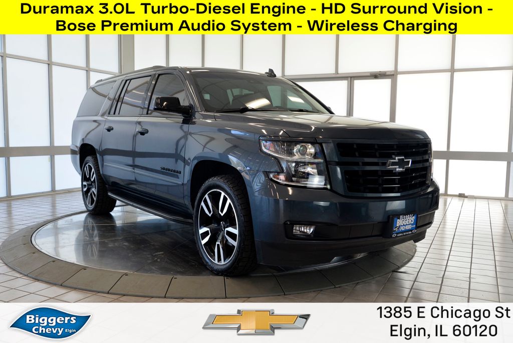 Shadow Gray Metallic 2020 Chevrolet Suburban 1500 Premier 4WD SUV / Crossover Four-Wheel Drive