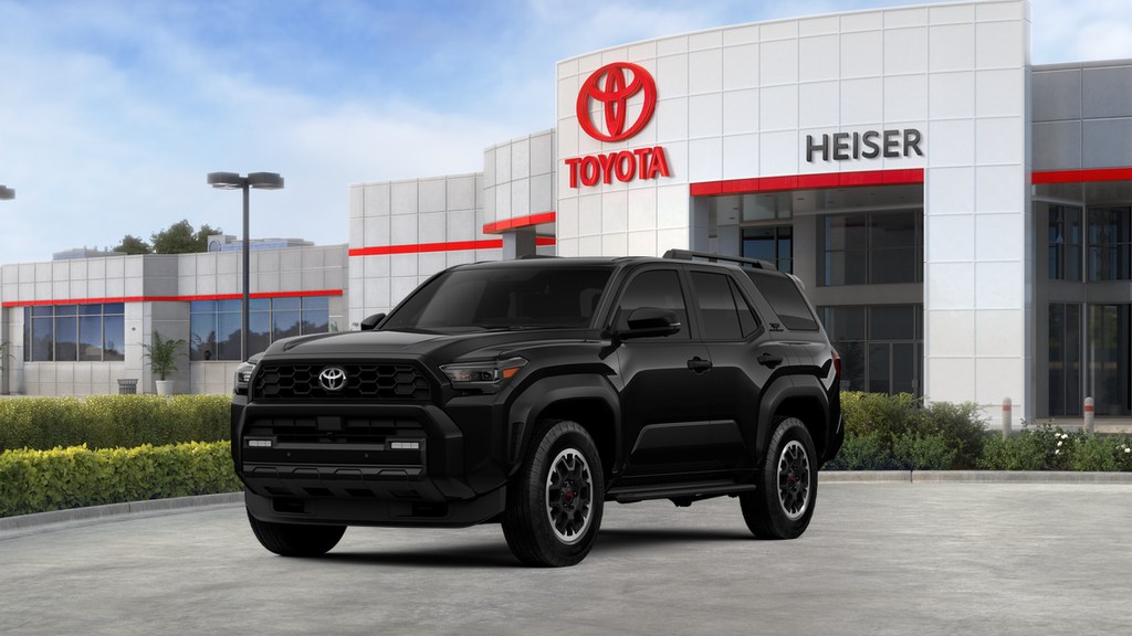 Black 2026 Toyota 4Runner TRD Off-Road Premium 4WD SUV / Crossover Four-Wheel Drive 8-Speed Automatic