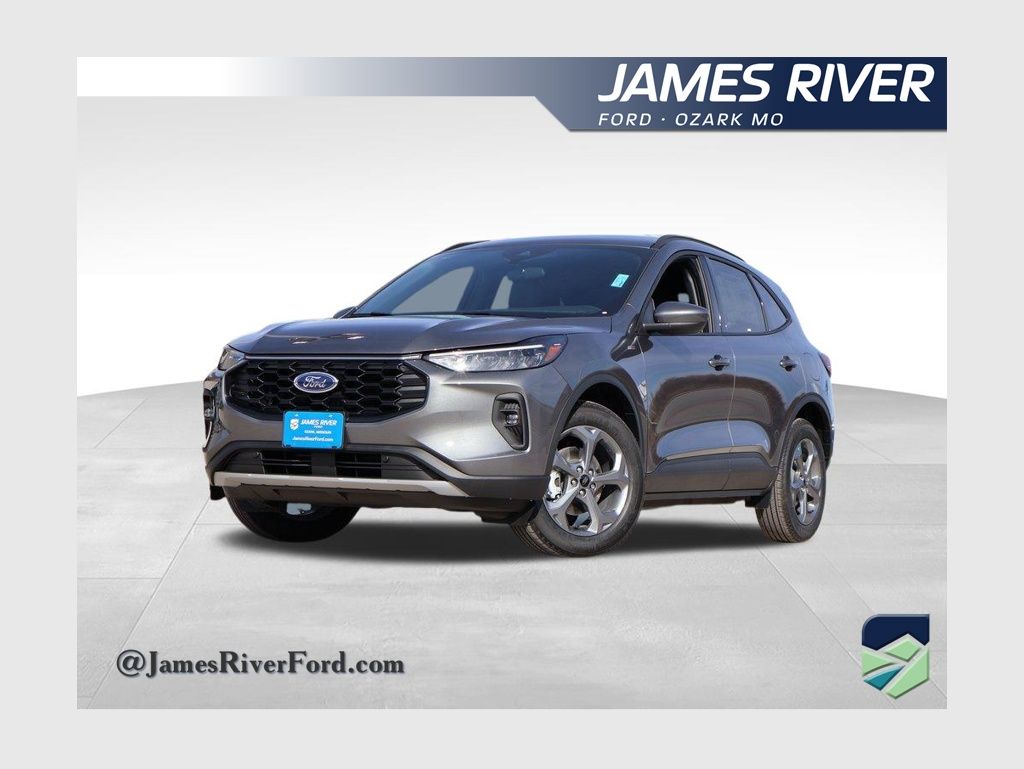 Carbonized Gray Metallic 2026 Ford Escape Hybrid ST-Line Select AWD SUV / Crossover All-Wheel Drive Continuously Variable Transmission