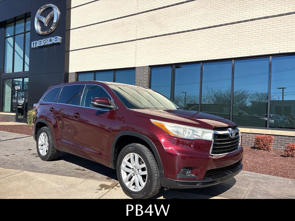 Ooh La La Rouge Mica 2015 Toyota Highlander LE SUV / Crossover Front-Wheel Drive 6-Speed Automatic Overdrive