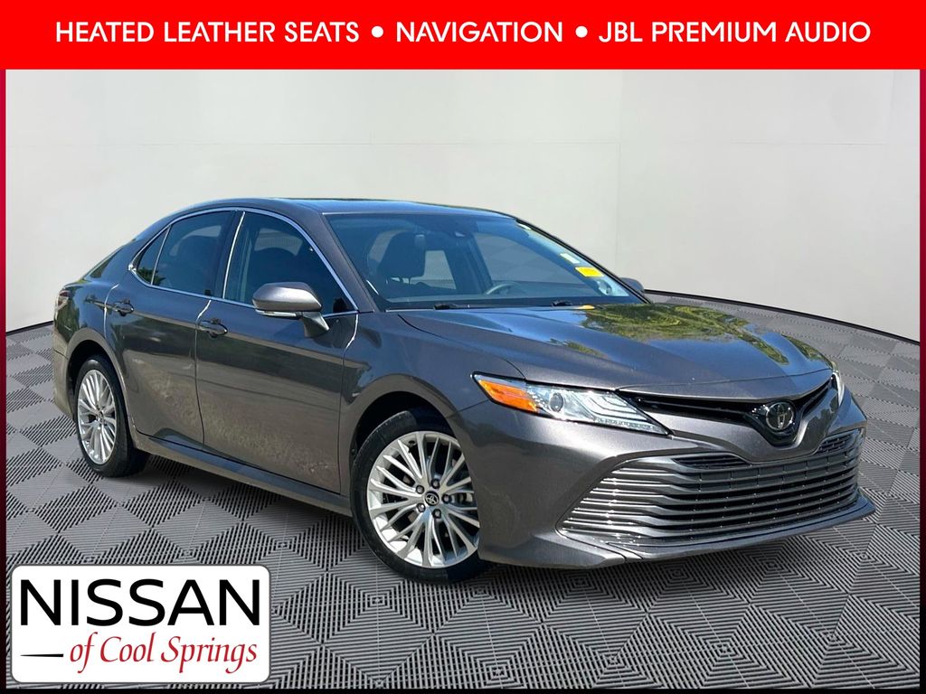 Predawn Gray Mica 2020 Toyota Camry Sedan All-Wheel Drive 8-Speed Automatic