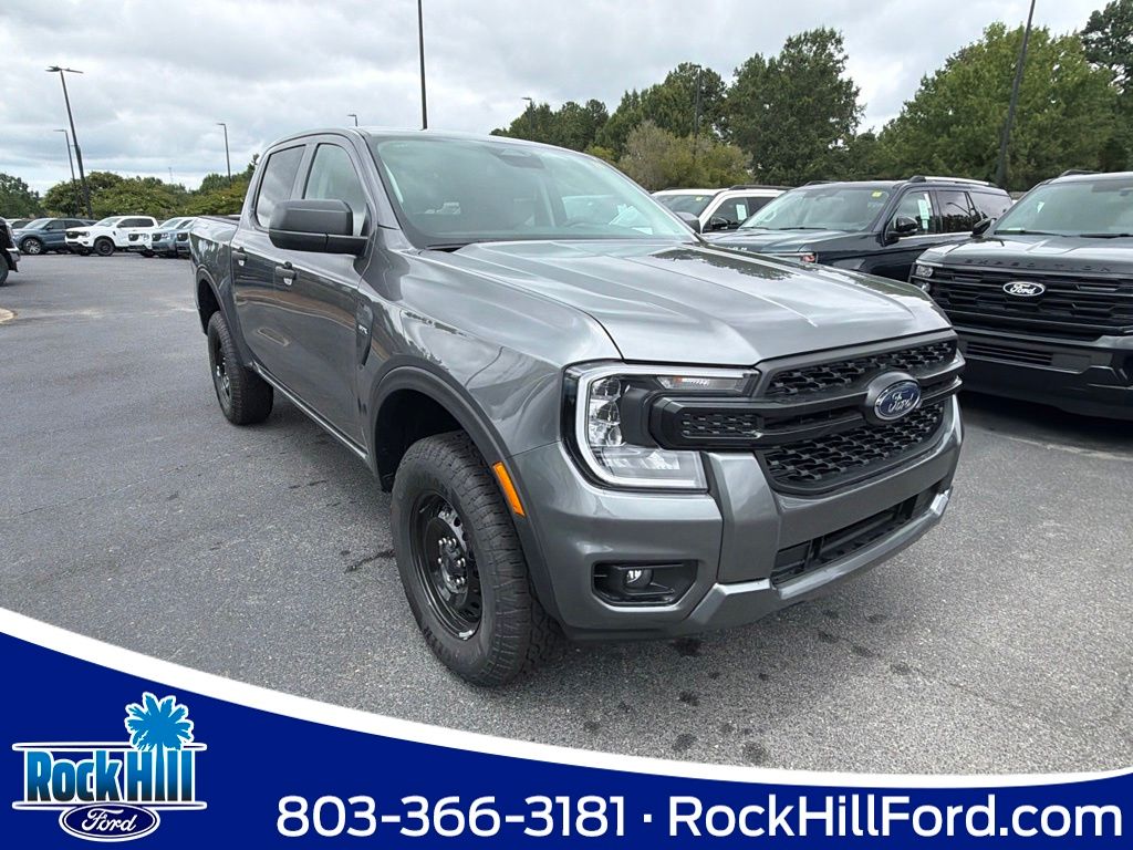 Gray Metallic 2026 Ford Ranger Pickup Truck Four-Wheel Drive Automatic