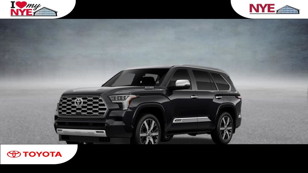 Midnight Black 2026 Toyota Sequoia Capstone 4WD SUV / Crossover Four-Wheel Drive Automatic