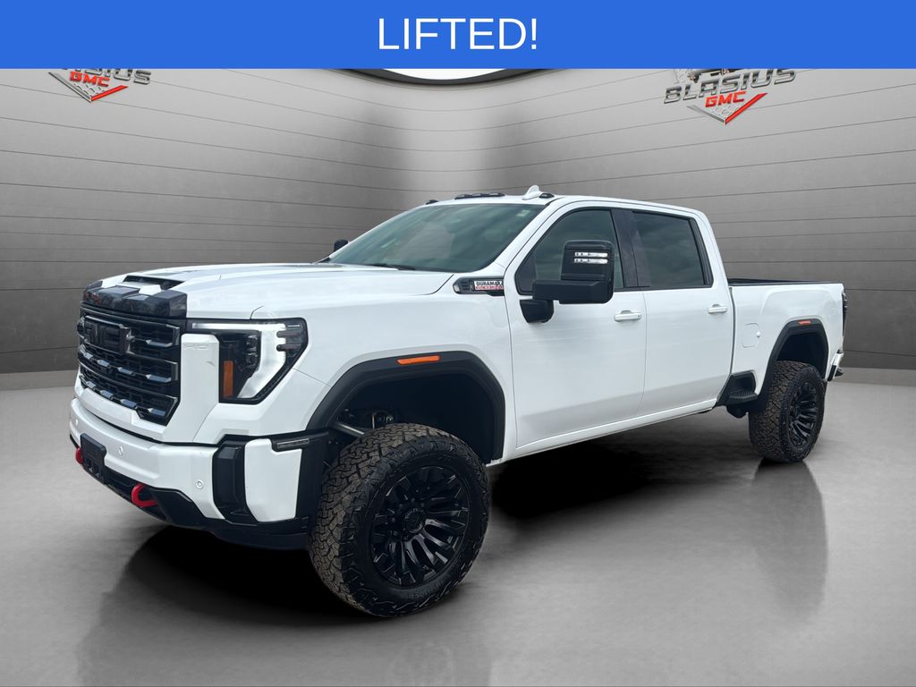 Summit White 2024 GMC Sierra 2500HD Pickup Truck Four-Wheel Drive Automatic