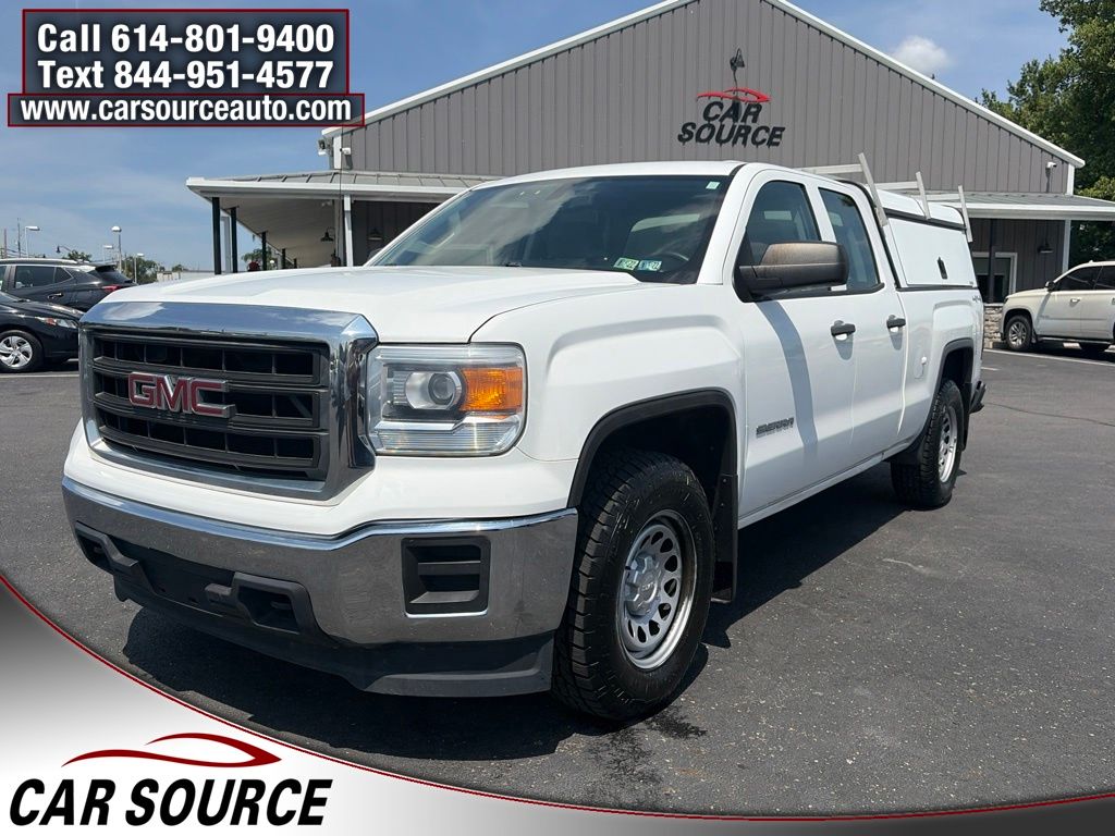 Summit White 2015 GMC Sierra 1500 Pickup Truck Four-Wheel Drive 6-Speed Automatic Overdrive