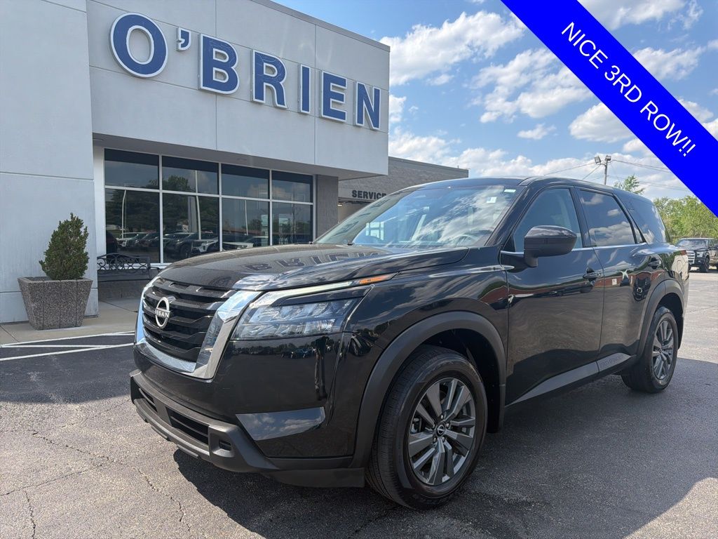 Super Black 2023 Nissan Pathfinder SUV / Crossover Front-Wheel Drive 9-Speed Automatic