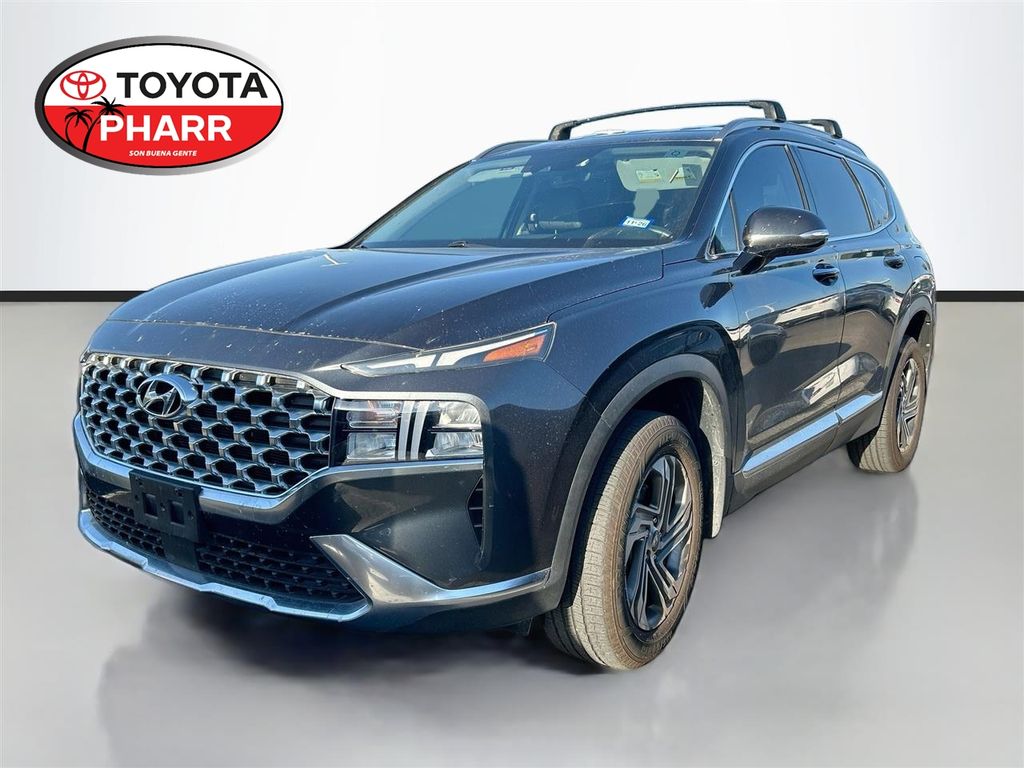 Portofino Gray 2022 Hyundai Santa Fe SUV / Crossover All-Wheel Drive 8-Speed Automatic