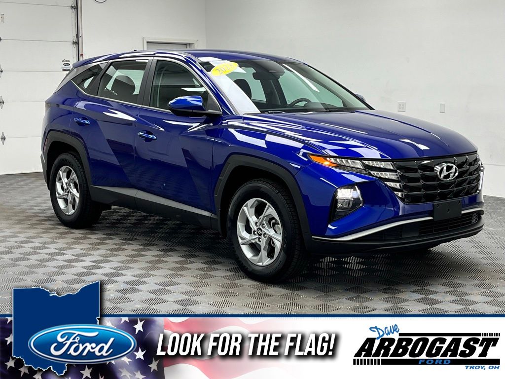 Intense Blue 2023 Hyundai Tucson SUV / Crossover All-Wheel Drive 8-Speed Automatic