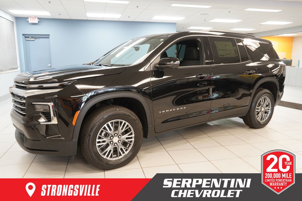 Mosaic Black Metallic 2026 Chevrolet Traverse SUV / Crossover Four-Wheel Drive 8-Speed Automatic