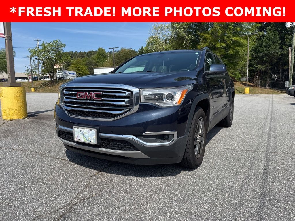Dark Sapphire Blue 2017 GMC Acadia SLT-1 FWD SUV / Crossover Front-Wheel Drive 6-Speed Automatic