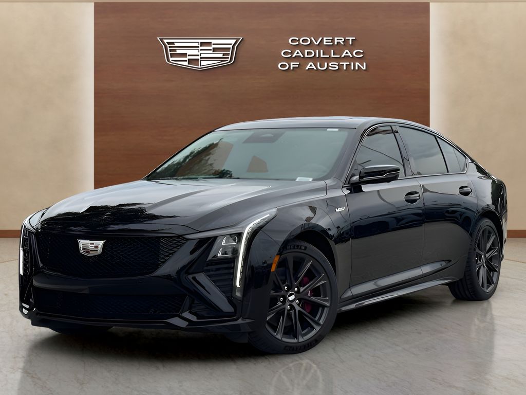 Raven Black 2026 Cadillac CT5 V-Series AWD Sedan All-Wheel Drive Automatic