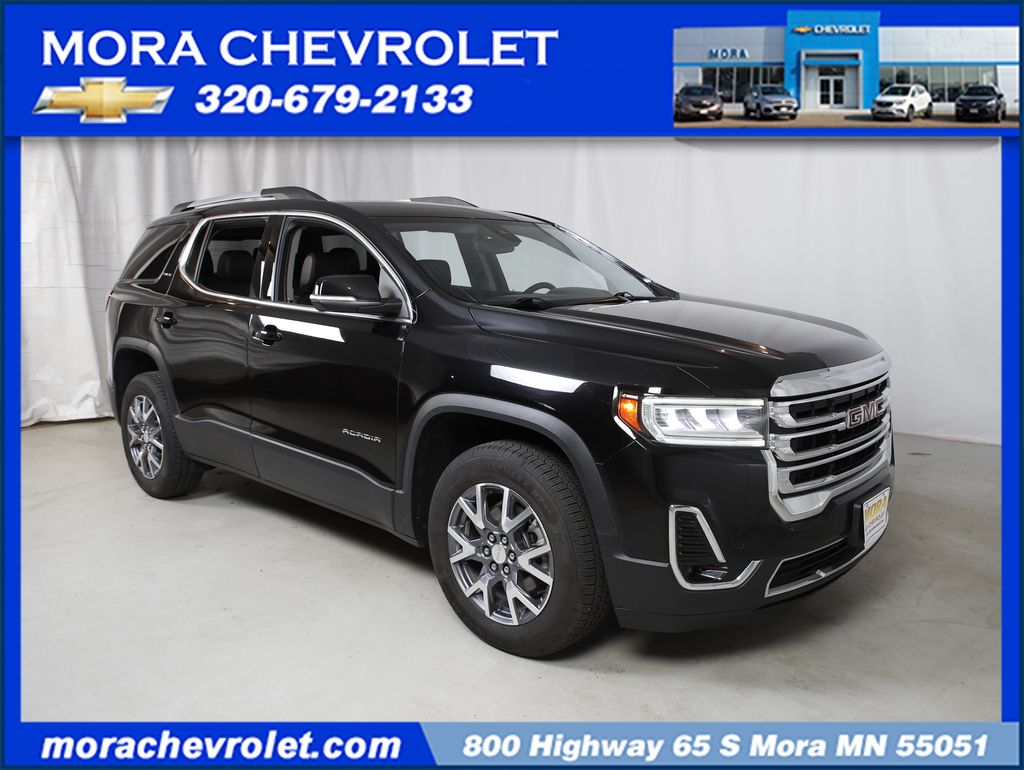 Black (Ebony Twilight Metallic) 2023 GMC Acadia SUV / Crossover Four-Wheel Drive 9-Speed Automatic