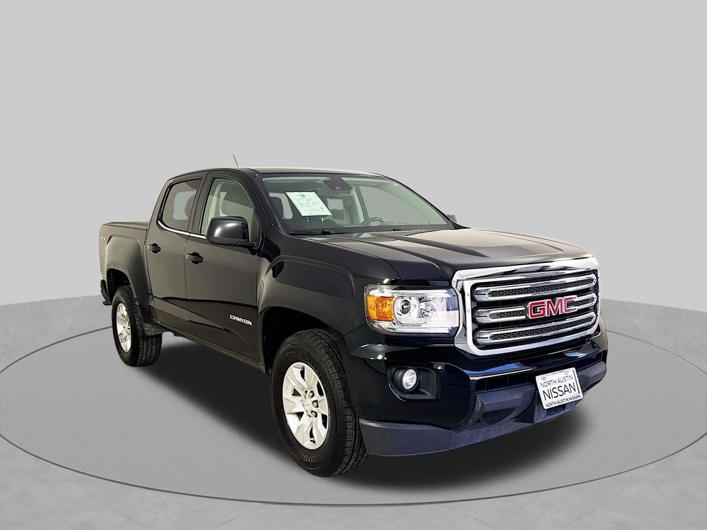 Onyx Black 2016 GMC Canyon Pickup Truck Four-Wheel Drive 6-Speed Automatic