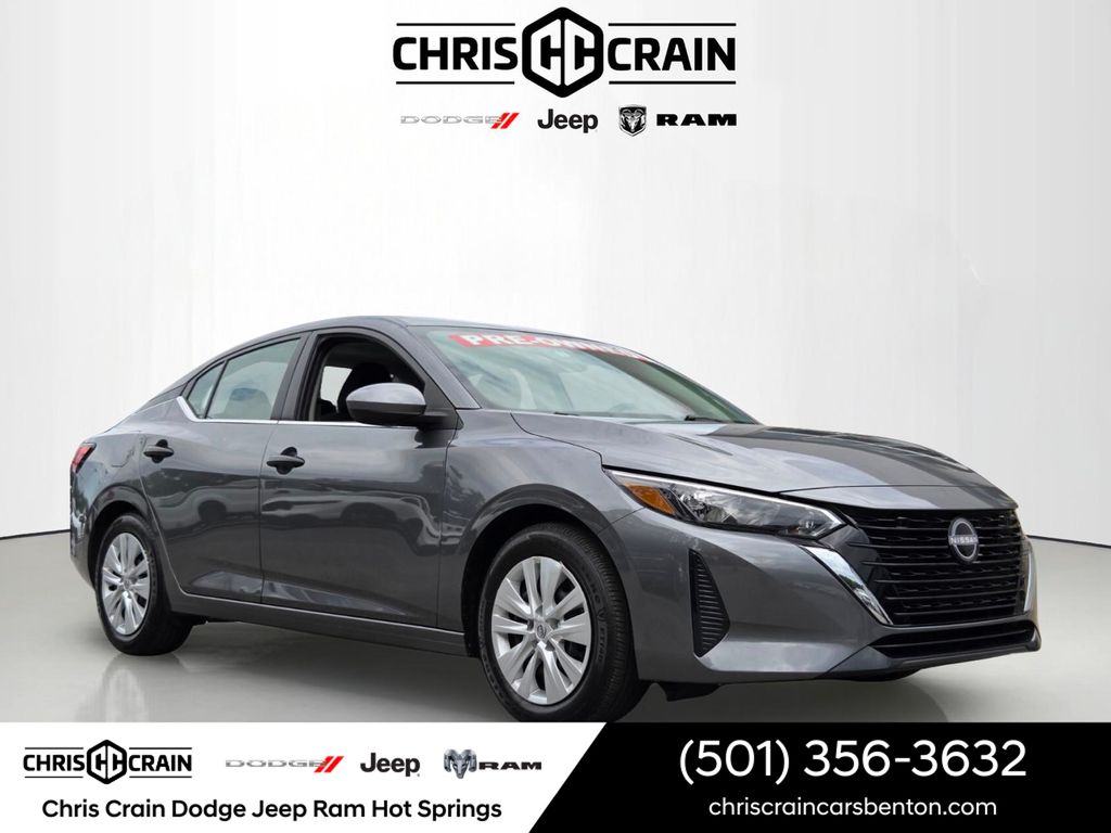 Gray (Gun Metallic) 2025 Nissan Sentra Sedan Front-Wheel Drive Continuously Variable Transmission